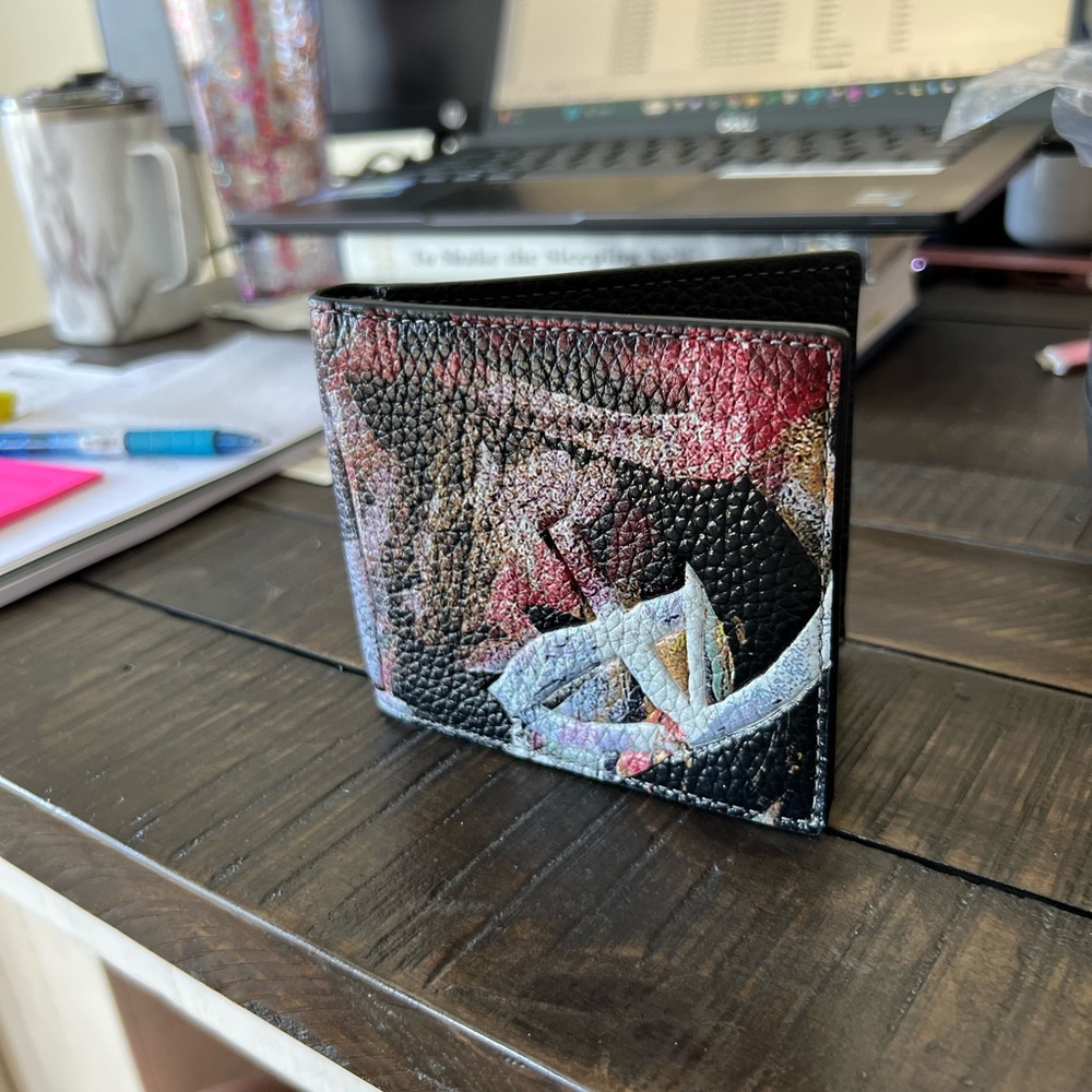 New Limited Edition COACH trifold wallet